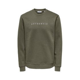 Only & Sons Onsconnor Authentic Reg Crew Neck Bungee Cord Erkek Sweatshirt