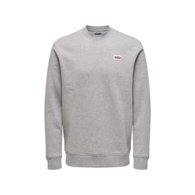 Only & Sons Onsdawson Reg Crew VD Gri Erkek Sweatshirt