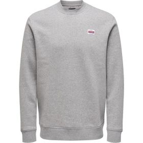 Only & Sons Onsdawson Reg Crew VD Gri Erkek Sweatshirt