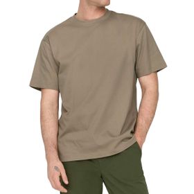 Only & Sons Onsfred Çöl Boz Kahverengi Erkek T-shirt