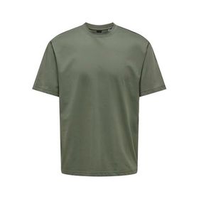 Only & Sons Onsfred Rlx Ss Tee Noos Gri Castor Gray Erkek T-shirt