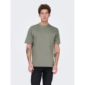 Only & Sons Onsfred Rlx Ss Tee Noos Gri Castor Gray Erkek T-shirt