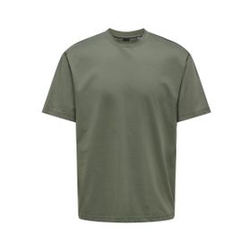 Only & Sons Onsfred Rlx Ss Tee Noos Gri Castor Gray Erkek T-shirt