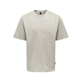 Only & Sons Onsfred Rlx Ss Tee Noos Gümüş Astar Erkek T-shirt