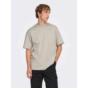 Only & Sons Onsfred Rlx Ss Tee Noos Gümüş Astar Erkek T-shirt