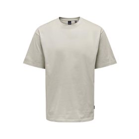 Only & Sons Onsfred Rlx Ss Tee Noos Gümüş Astar Erkek T-shirt