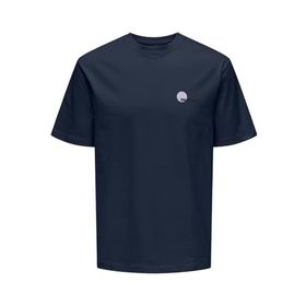 Only & Sons Onskoley Life RLX SS TEE Lacivert Erkek T-shirt