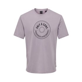 Only & Sons Onslamer Life Reg Logo Ss Tee Nirvana Erkek T-shirt