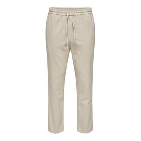 Only & Sons Onslinus Crop 0007 Cot Lin Pnt Noos Açık Gri Erkek Pantolon