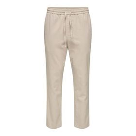 Only & Sons Onslinus Crop 0007 Cot Lin Pnt Noos Açık Gri Erkek Pantolon