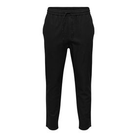 Only & Sons Onslinus Crop 0007 Cot Lin Pnt Noos Siyah Erkek Pantolon