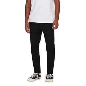 Only & Sons Onslinus Crop 0007 Cot Lin Pnt Noos Siyah Erkek Pantolon