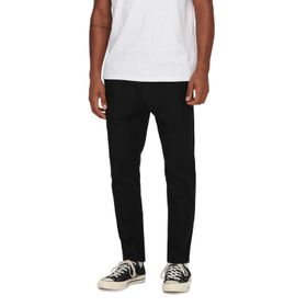 Only & Sons Onslinus Crop 0007 Cot Lin Pnt Noos Siyah Erkek Pantolon