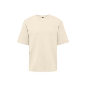 Only & Sons Onsmoab Life Rlx Ss Sweat Krem Erkek Sweatshirt