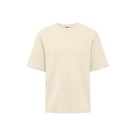 Only & Sons Onsmoab Life Rlx Ss Sweat Krem Erkek Sweatshirt
