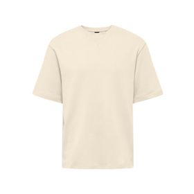 Only & Sons Onsmoab Life Rlx Ss Sweat Krem Erkek Sweatshirt