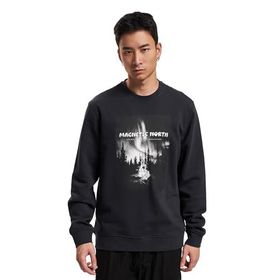 Only & Sons Onsoren Reg Photoprint Swt Crew Koyu Lacivert Erkek Sweatshirt