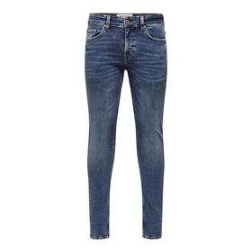 Only & Sons Onswarp Skinny MB 9092 DCC DNM Noos Medium Blue Denim Erkek Jean