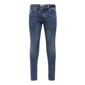 Only & Sons Onswarp Skinny MB 9092 DCC DNM Noos Medium Blue Denim Erkek Jean