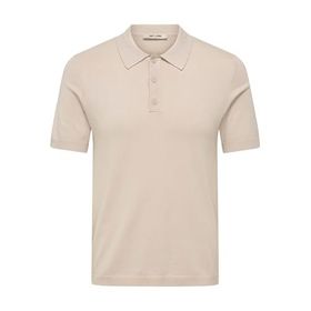 Only & Sons Polo Yaka Normal Kesim Gümüş Astar Erkek Kazak