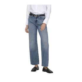 Only Wide Leg Blue Denim Kadın Kot Pantolon