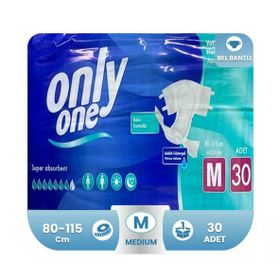 Onlyone Belbantlı Medıum 30 Adet Hasta Bezi