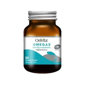 Onvita Omega 3 30 Yumuşak Kapsül