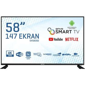 Onvo OV58350 58 inç 147 Ekran 4K Ultra HD Android LED TV
