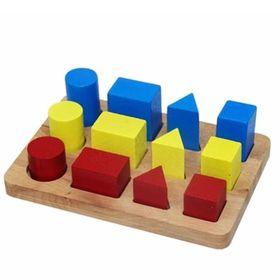 Onyıl Oyuncak 601 Ahşap Geometrik Cisimler