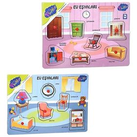 Onyıl Oyuncak Ahşap Tutmalı Ev Eşyaları