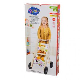 Onyıl Oyuncak ONY-386 Ahşap Oyuncak Bebek Arabası