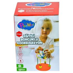 Onyıl Oyuncak ONY394 Kutuda Ahşap Mini Boncuklu Koordinasyon