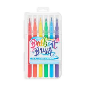Ooly Brilliant Brush Fırça Uçlu 12'li Keçeli Kalem