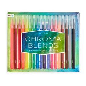 Ooly Chroma Blends Fırça Uçlu 18'li Çok Amaçlı Kalem