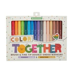 Ooly Color Together Çift Uçlu 18'li Keçeli Boya