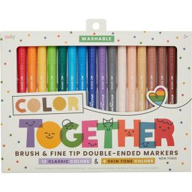 Ooly Color Together Çift Uçlu 18'li Keçeli Boya