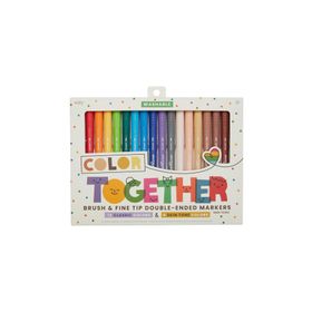 Ooly Color Together Çift Uçlu 18'li Keçeli Boya