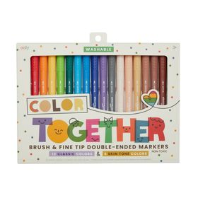 Ooly Color Together Çift Uçlu 18'li Keçeli Boya