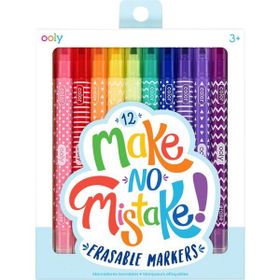 Ooly Make No Mistake Silinebilir 12’li Keçeli Kalem