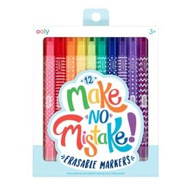 Ooly Make No Mistake Silinebilir 12’li Keçeli Kalem