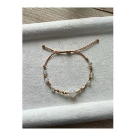 Opal Doğal Taşlı İp Halhal