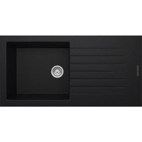 OPAL UM-100 XL Metallıc Black Granit Eviye