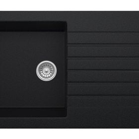 OPAL UM-100 XL Metallıc Black Granit Eviye