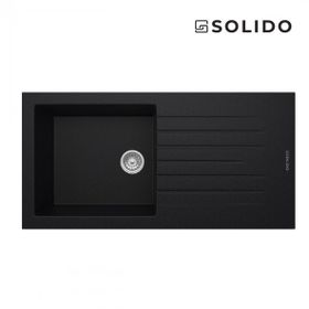 OPAL UM-100 XL Metallıc Black Granit Eviye