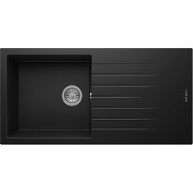 OPAL UM-100 XL Metallıc Black Granit Eviye