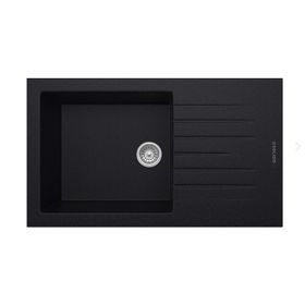 OPAL UM-45 Metallıc Black Granit Eviye