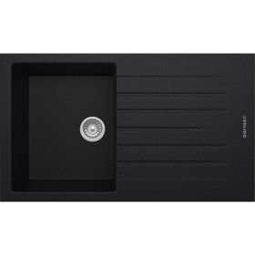 OPAL UM-86 XL Metallıc Black Granit Eviye