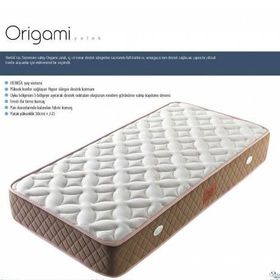 Opalin 70x100 cm Origami Air Fresh Ortopedik Yaylı Yatak