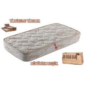 Opalin Bamboo 80x180 cm Yaylı Yatak