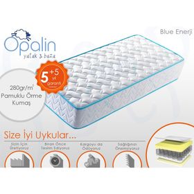 Opalin Blue Enerji Ortopedik Yaylı 80x160 cm Yatak